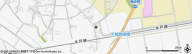茨城県筑西市飯島36周辺の地図