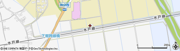茨城県筑西市神分751周辺の地図