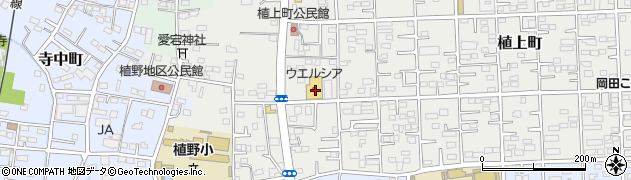 栃木県佐野市植上町1786周辺の地図