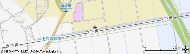 茨城県筑西市神分750周辺の地図