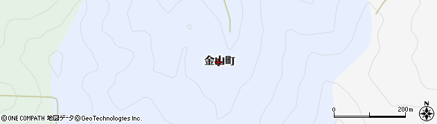 長野県松本市金山町周辺の地図