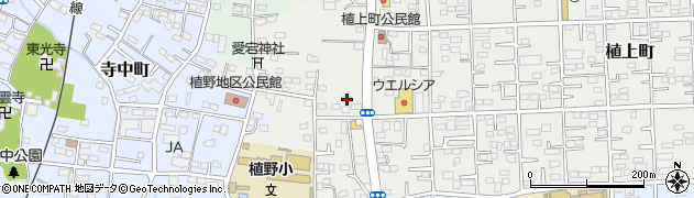 栃木県佐野市植上町1789周辺の地図