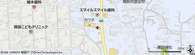 ゴルフパートナー佐野店周辺の地図
