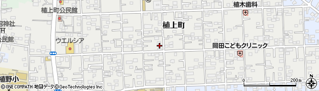 栃木県佐野市植上町1665周辺の地図
