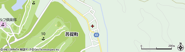 石川県小松市菩提町（リ）周辺の地図