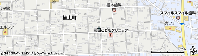 栃木県佐野市植上町1595周辺の地図