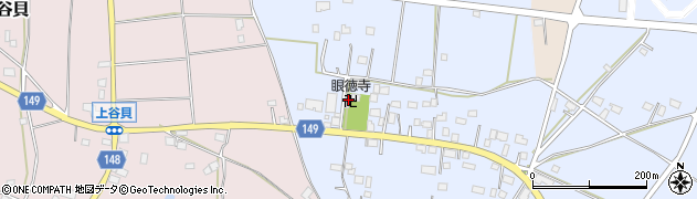 茨城県桜川市真壁町東矢貝598周辺の地図