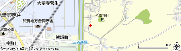 石川県加賀市南郷町ヲ53周辺の地図
