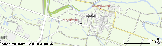 石川県加賀市宇谷町（ソ）周辺の地図