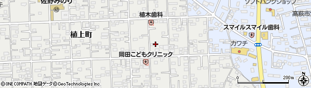 栃木県佐野市植上町1550周辺の地図