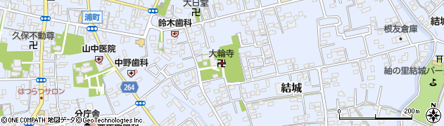 大輪寺周辺の地図