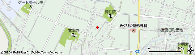 栃木県足利市島田町847周辺の地図