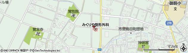 栃木県足利市島田町821周辺の地図