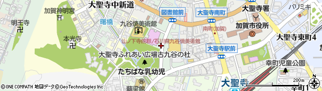 山ノ下寺院群/﻿石川県九谷焼美術館周辺の地図