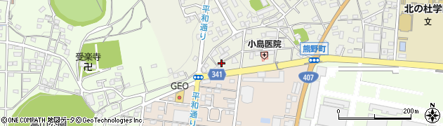 群馬県太田市熊野町9周辺の地図