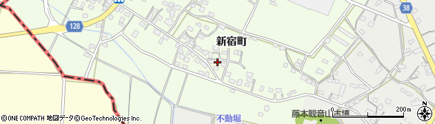 栃木県足利市新宿町1025-2周辺の地図