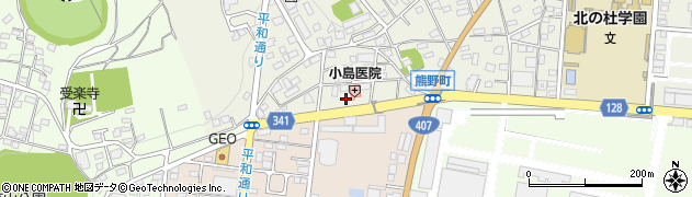 群馬県太田市熊野町8周辺の地図