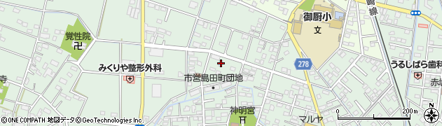 栃木県足利市島田町633周辺の地図