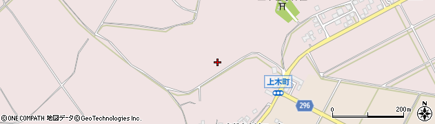 石川県加賀市大聖寺上木町（治郎助山）周辺の地図