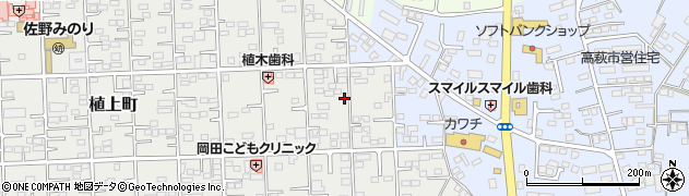 栃木県佐野市植上町1517周辺の地図
