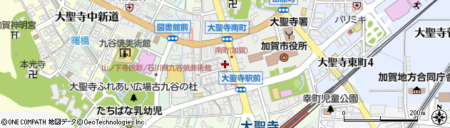 石川県加賀市大聖寺南町（ホ）周辺の地図