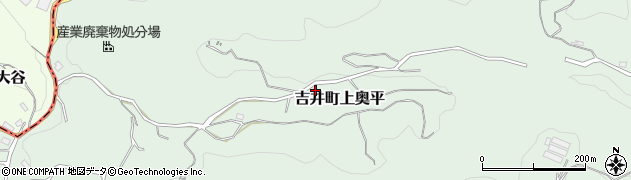 群馬県高崎市吉井町上奥平2158周辺の地図