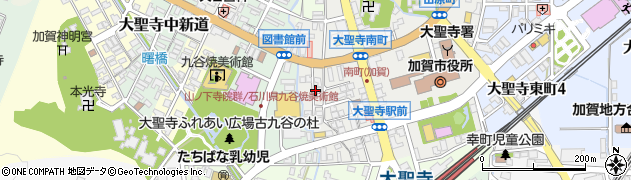 石川県加賀市大聖寺南町（チ）周辺の地図