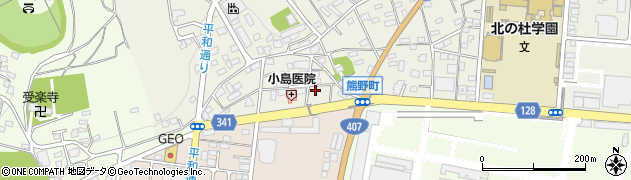 群馬県太田市熊野町6-3周辺の地図
