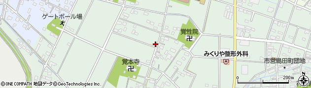 栃木県足利市島田町910周辺の地図