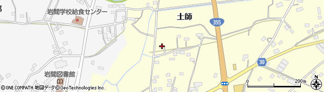 茨城県笠間市土師1241周辺の地図