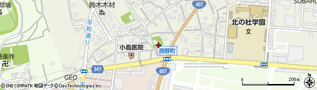 群馬県太田市熊野町5周辺の地図