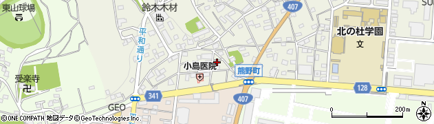 群馬県太田市熊野町6-10周辺の地図