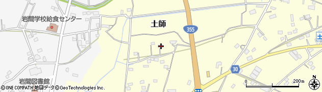 茨城県笠間市土師1240周辺の地図