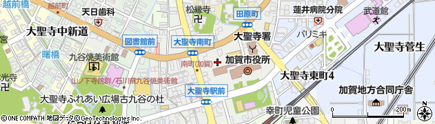 石川県加賀市大聖寺南町周辺の地図