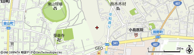 群馬県太田市熊野町11周辺の地図