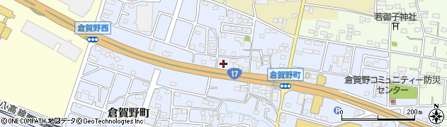 有限会社トップスオート　倉賀野店周辺の地図