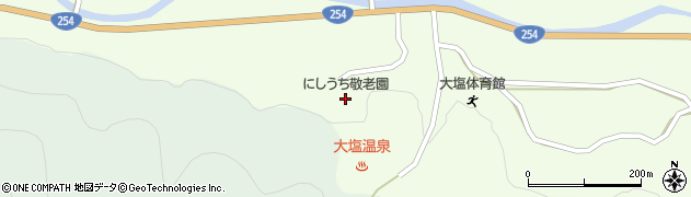 にしうち・まるこ敬老園ヘルパーステーション周辺の地図
