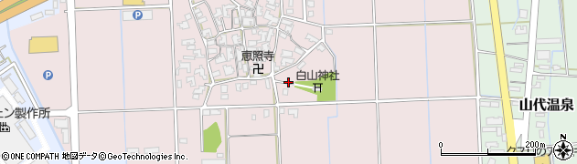 石川県加賀市中代町（ロ）周辺の地図