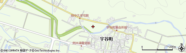 石川県加賀市宇谷町子周辺の地図