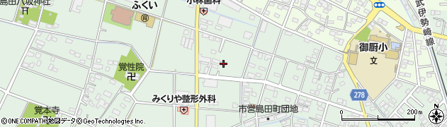 栃木県足利市島田町743周辺の地図