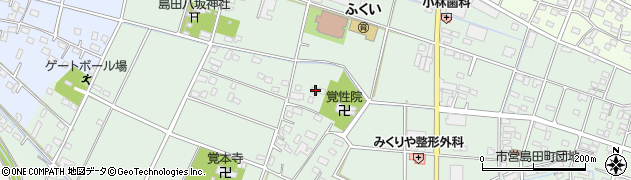 栃木県足利市島田町840周辺の地図