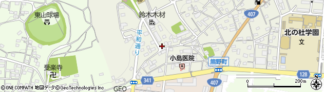 群馬県太田市熊野町13-9周辺の地図