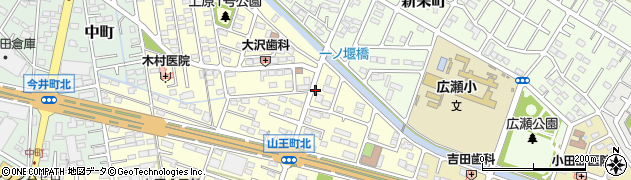桜亭 山王町店周辺の地図