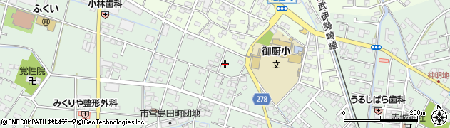 栃木県足利市島田町718周辺の地図