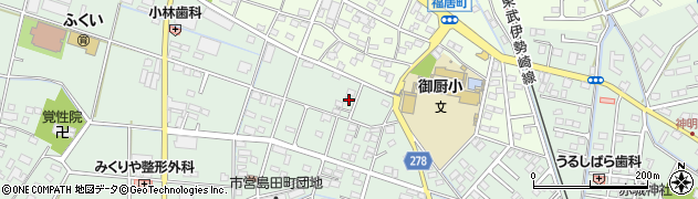 栃木県足利市島田町724周辺の地図