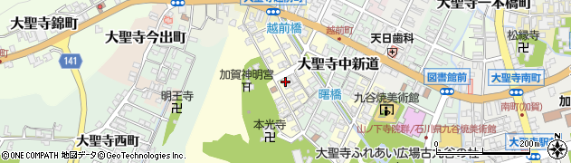 石川県加賀市大聖寺神明町周辺の地図