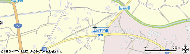 茨城県笠間市土師1214周辺の地図
