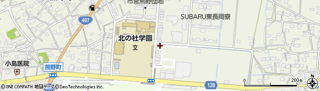 群馬県太田市熊野町1-33周辺の地図