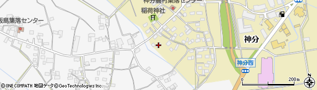 茨城県筑西市神分568周辺の地図