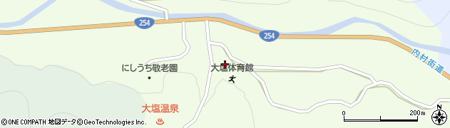 長野県上田市西内（大塩）周辺の地図